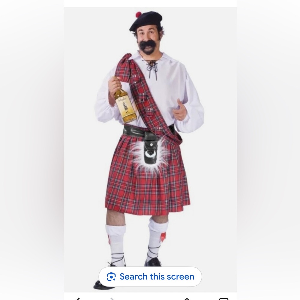 Men’s Tartan Costume